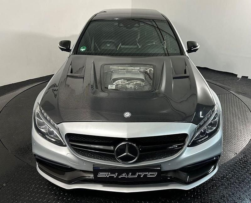 Begagnad Mercedes C63S AMG AMG 510 HK (375 kW) 2015 Grå Sedan