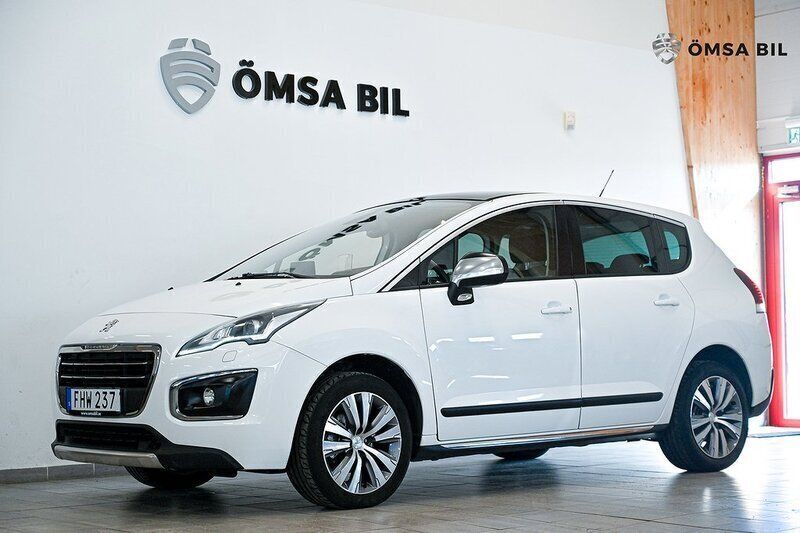 Vit Begagnad 2014 Peugeot 3008 Kombi | 106 800 kr (Lite dyr) - Bild 1/4