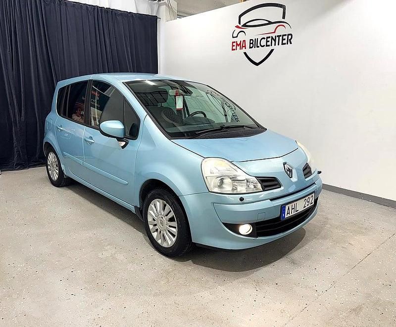 Begagnad Renault Grand Modus 101 HK (74 kW) 2010 Blå Minibuss