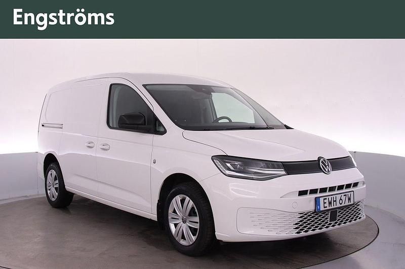 Vit (candyvit) Begagnad 2022 VW Caddy Maxi Minibuss | 249 000 kr (Bra pris) - Bild 1/4