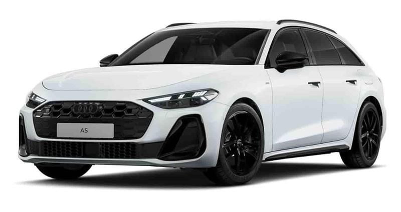 Ny Audi A5 2025 Vit Sportkupé