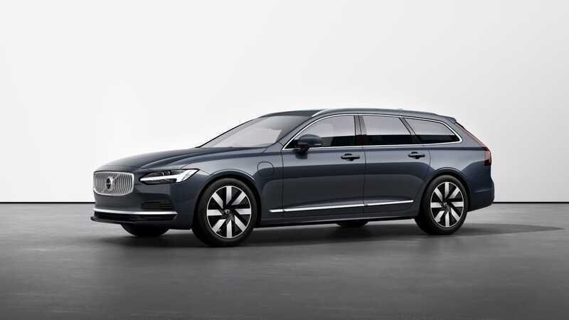 Blå Ny 2025 Volvo V90 Ultra Kombi | 789 100 kr - Bild 1/4