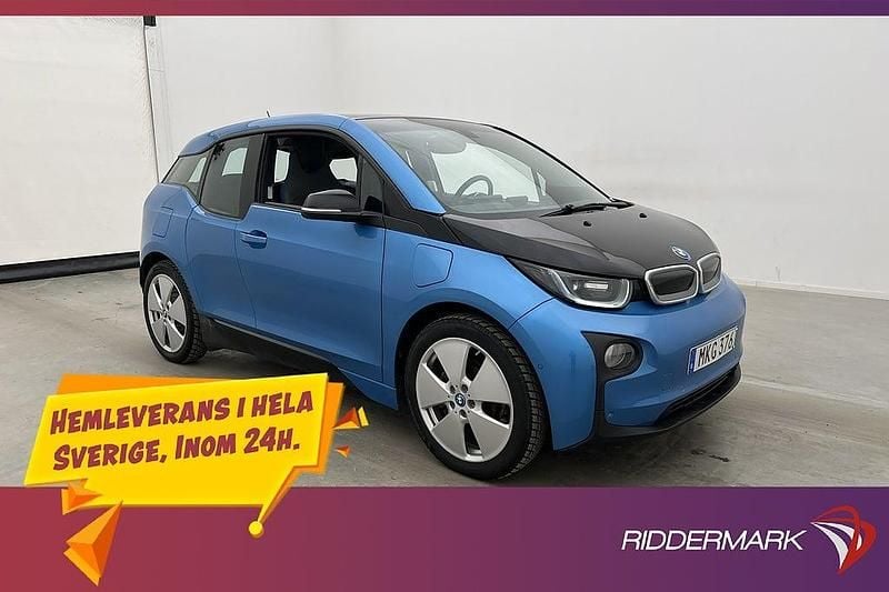 Blå Begagnad 2016 BMW i3 Comfort Edition Halvkombi | 129 800 kr (Marknadspris) - Bild 1/3