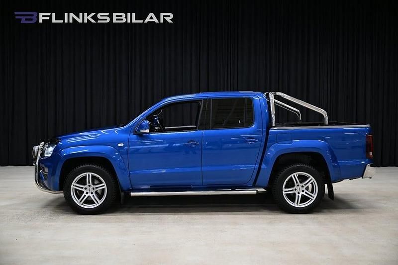 Begagnad VW Amarok Aventura 258 HK (189 kW) 2020 Blå metallic Pickup
