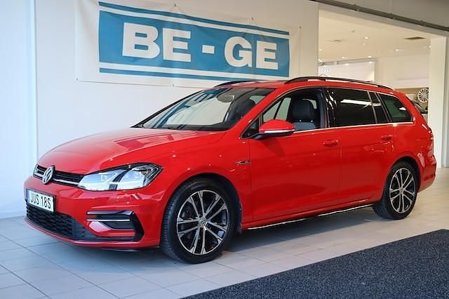 Röd Begagnad 2020 VW Golf VII GT Sedan | 219 900 kr (Marknadspris) - Bild 1/4