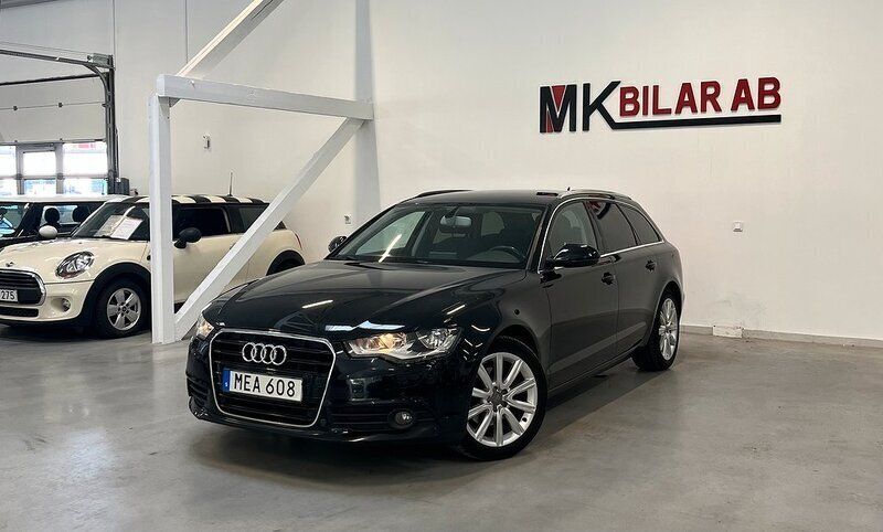Svart Begagnad 2011 Audi A6 Proline Kombi | 94 900 kr (Marknadspris) - Bild 1/4