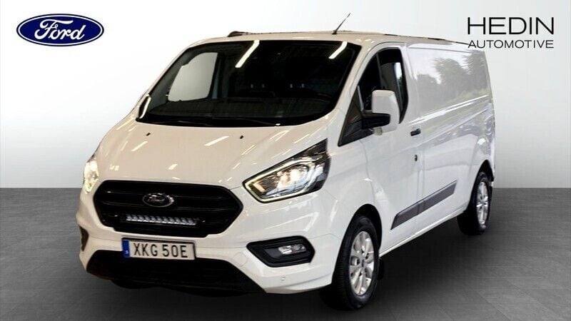 Vit (white) Begagnad 2019 Ford Transit Custom Van | 180 000 kr (Bra pris) - Bild 1/4