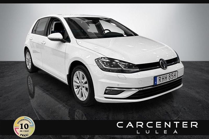 Vit Begagnad 2019 VW Golf VII Halvkombi | 147 900 kr (Marknadspris) - Bild 1/3