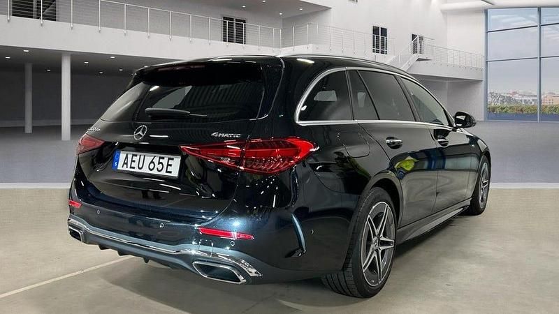 Begagnad Mercedes C300e AMG line 313 HK (230 kW) 2025 Svart