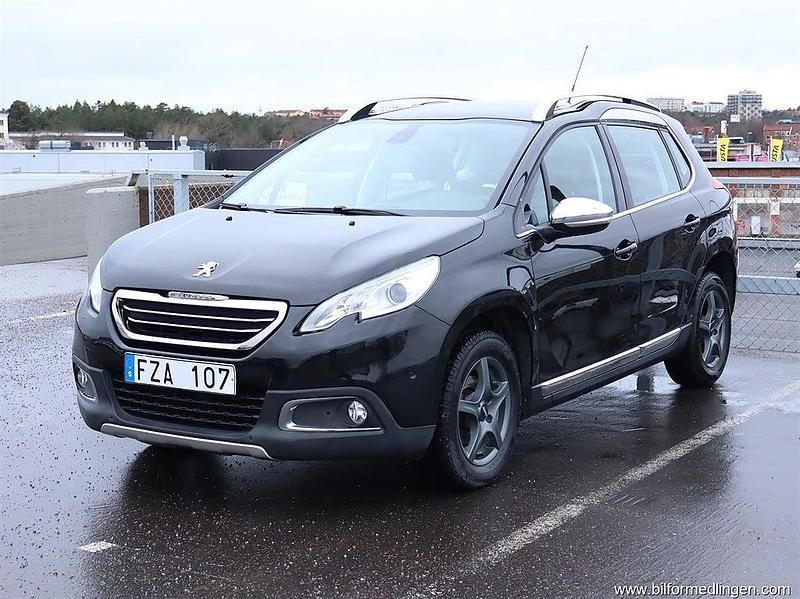 Svart Begagnad 2013 Peugeot 2008 S SUV | 69 500 kr (Marknadspris) - Bild 1/4