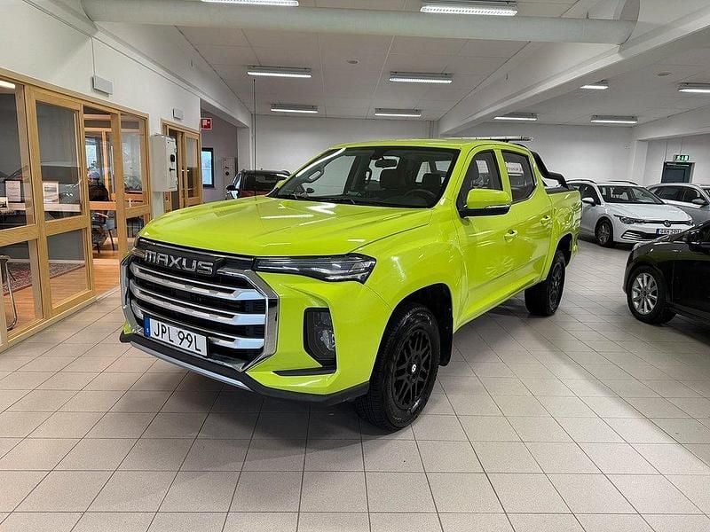 Grå Begagnad 2022 Maxus e-T90 Pickup | 289 000 kr - Bild 1/4