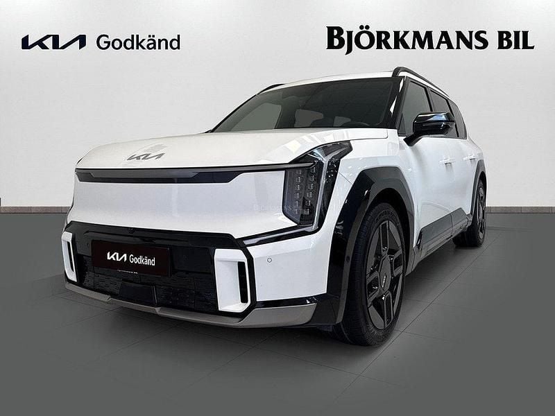 Vit Begagnad 2023 Kia EV9 GT-Line SUV | 729 900 kr (Superpris) - Bild 1/4