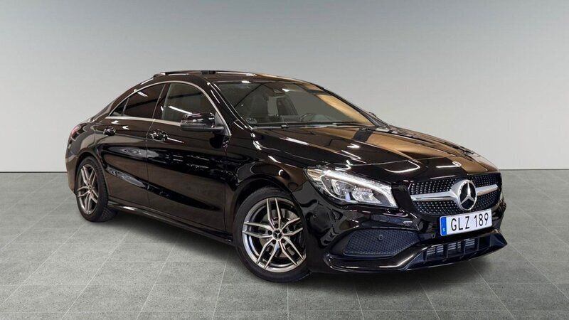 Svart Begagnad 2018 Mercedes CLA250 AMG Sedan | 279 900 kr (Marknadspris) - Bild 1/4