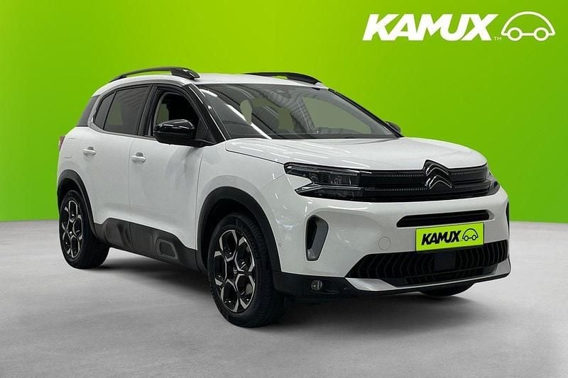 Vit Begagnad 2023 Citroën C5 Aircross PureTech SUV | 194 800 kr (Bra pris) - Bild 1/4