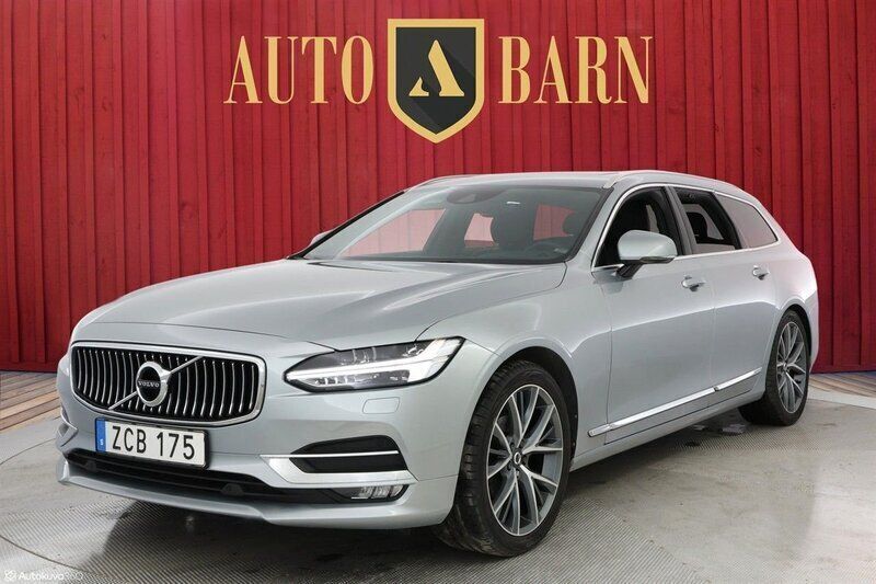 Silver Begagnad 2017 Volvo V90 Inscription Kombi | 269 700 kr (Marknadspris) - Bild 1/4