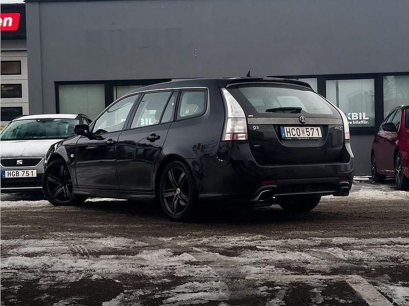Begagnad Saab 9-3 280 HK (205 kW) 2008 Svart Kombi