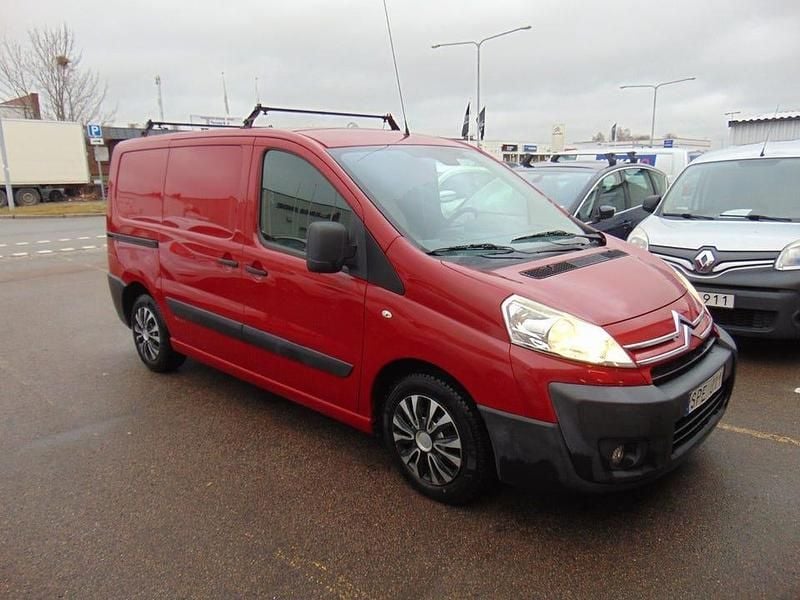 Röd Begagnad 2011 Citroën Jumpy Minibuss | 49 000 kr (Marknadspris) - Bild 1/4