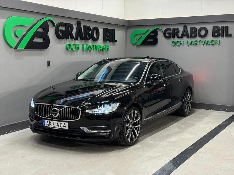 Svart Begagnad 2018 Volvo S90 Inscription Sedan | 259 900 kr (Marknadspris) - Bild 1/4