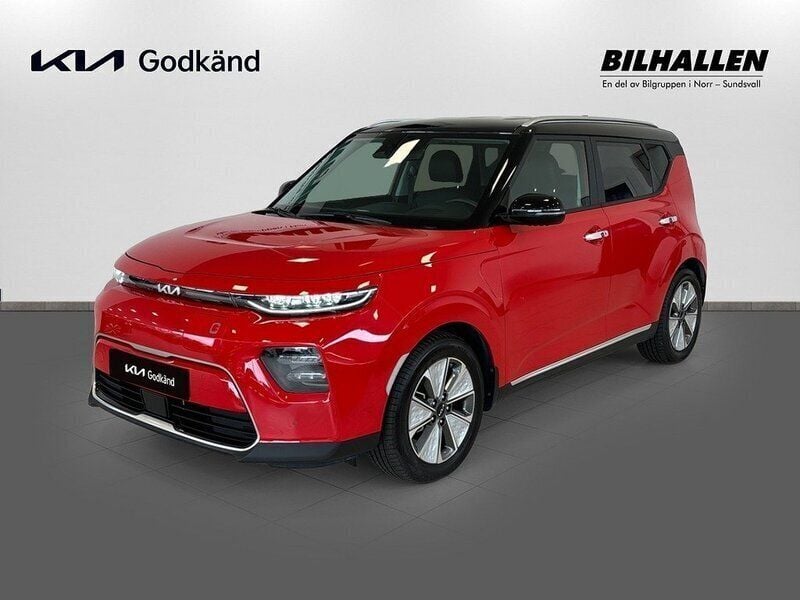 Röd Begagnad 2023 Kia Soul EV Advance SUV | 339 900 kr (Dyr) - Bild 1/3