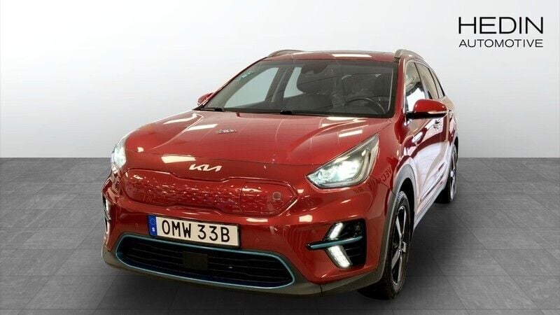 Röd (red) Begagnad 2022 Kia e-Niro 2 SUV | 254 800 kr (Bra pris) - Bild 1/4
