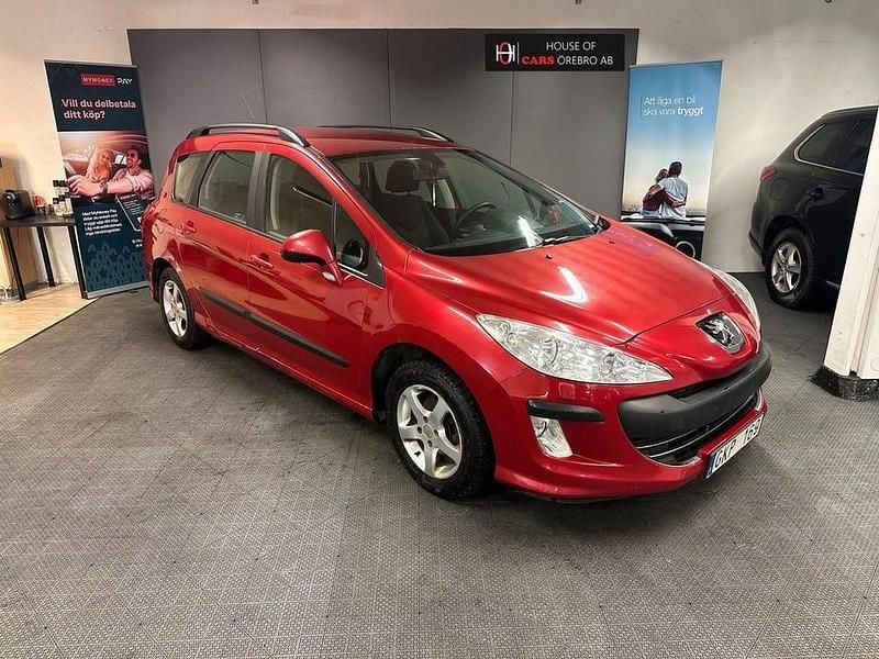 Röd Begagnad 2009 Peugeot 308 SW Kombi | 26 900 kr (Marknadspris) - Bild 1/4