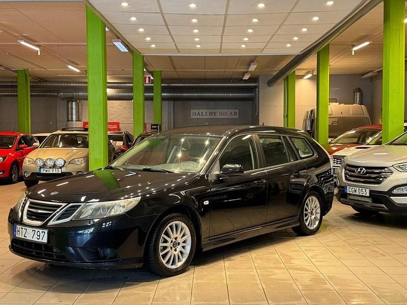 Begagnad Saab 9-3 150 HK (110 kW) 2009 Svart Kombi