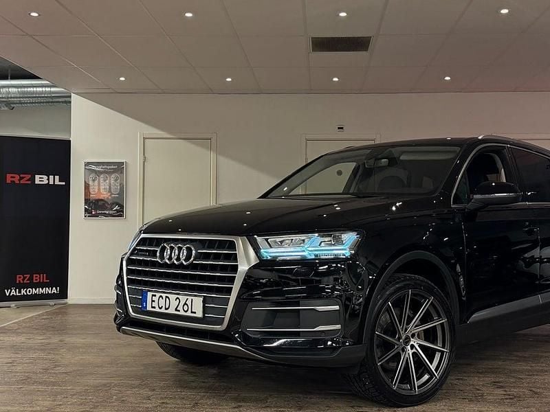 Begagnad Audi Q7 218 HK (160 kW) 2016 Svart SUV