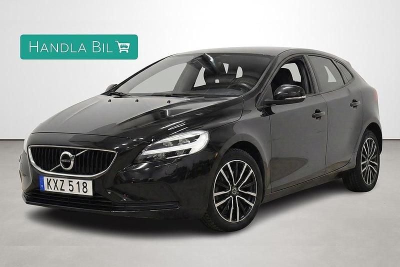 Svart Begagnad 2017 Volvo V40 Business Edition Halvkombi | 199 900 kr (Marknadspris) - Bild 1/4