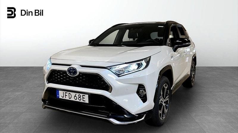 Vit Begagnad 2020 Toyota RAV4 Hybrid Premium SUV | 394 800 kr (Marknadspris) - Bild 1/4
