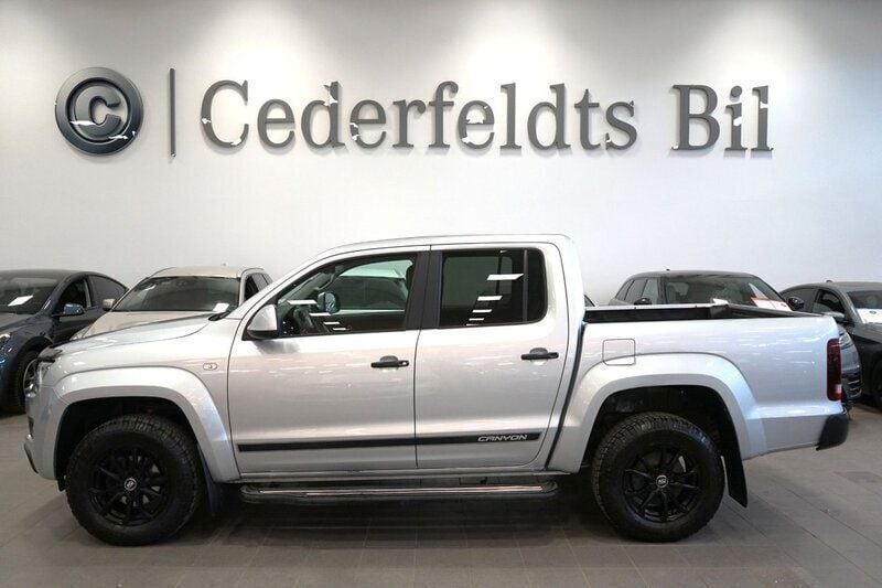 Silver Begagnad 2016 VW Amarok Canyon Pickup | 238 900 kr (Lite dyr) - Bild 1/3