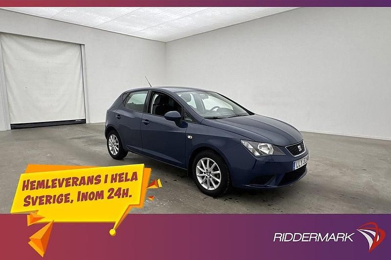 Blå Begagnad 2016 Seat Ibiza Style Halvkombi | 109 700 kr (Marknadspris) - Bild 1/3