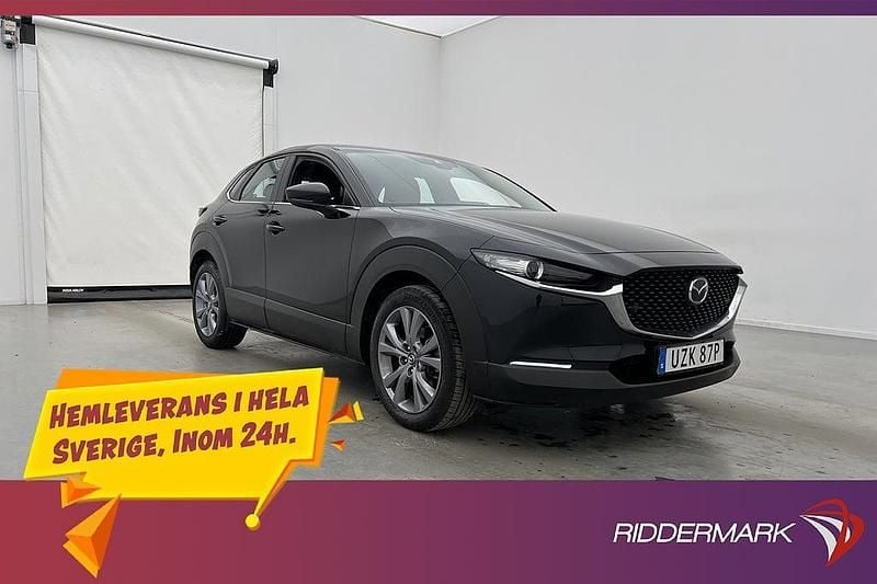 Svart Begagnad 2022 Mazda CX-30 SUV | 244 800 kr (Marknadspris) - Bild 1/3