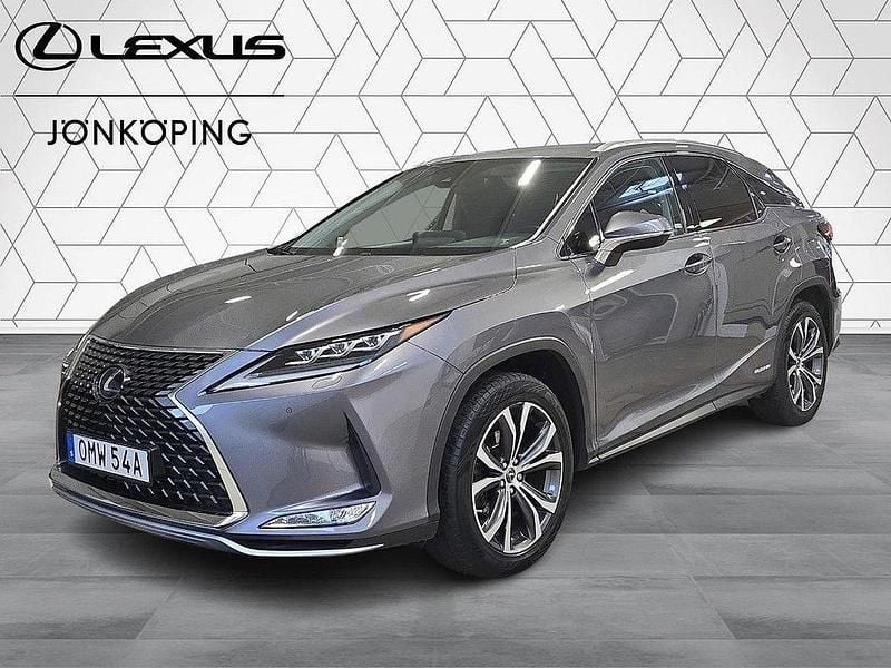 Grå Begagnad 2019 Lexus RX450h Executive Line SUV | 444 900 kr (Lite dyr) - Bild 1/4