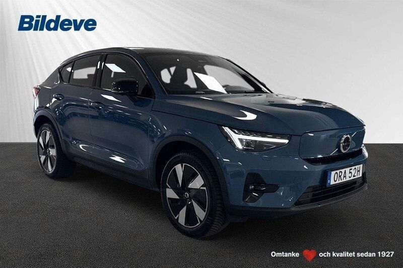 Blå Begagnad 2024 Volvo EC40 Ultimate SUV | 439 900 kr (Dyr) - Bild 1/4