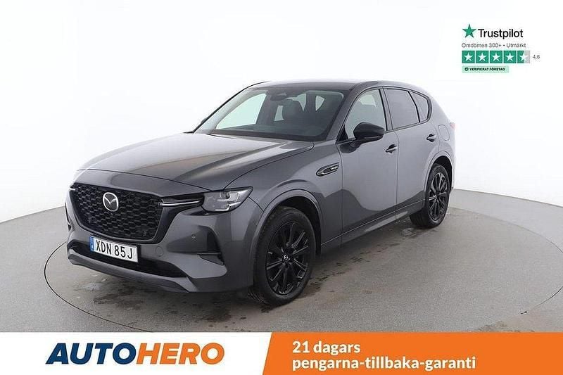 Grå Begagnad 2022 Mazda CX-60 Homura-Line SUV | 370 000 kr (Bra pris) - Bild 1/4