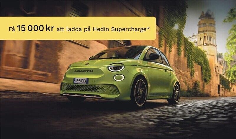 Ny 2024 Abarth 500e Halvkombi | 449 900 kr - Bild 1/4