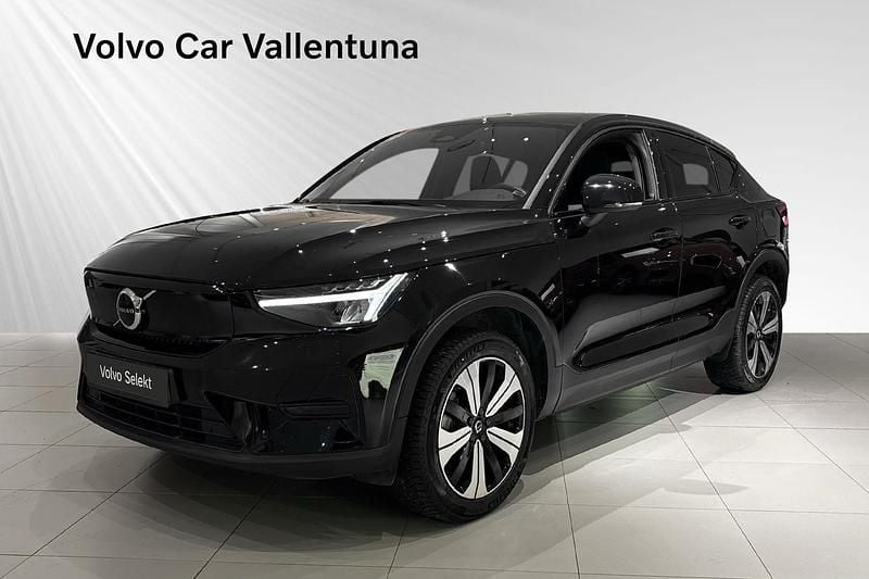 Svart Begagnad 2022 Volvo C40 Single Motor SUV | 319 900 kr (Bra pris) - Bild 1/3