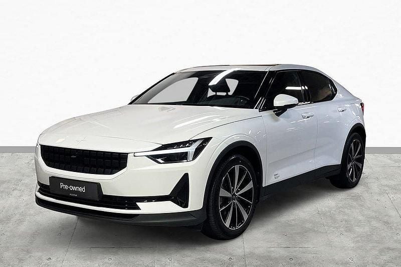 Vit Begagnad 2021 Polestar 2 Plus Halvkombi | 314 900 kr (Marknadspris) - Bild 1/3