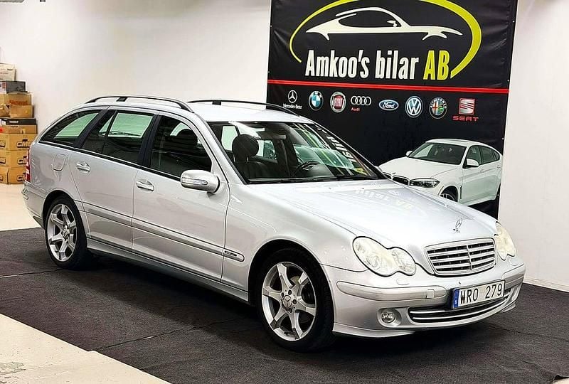 Silver Begagnad 2005 Mercedes C180 Classic Kombi | 29 900 kr (Marknadspris) - Bild 1/4