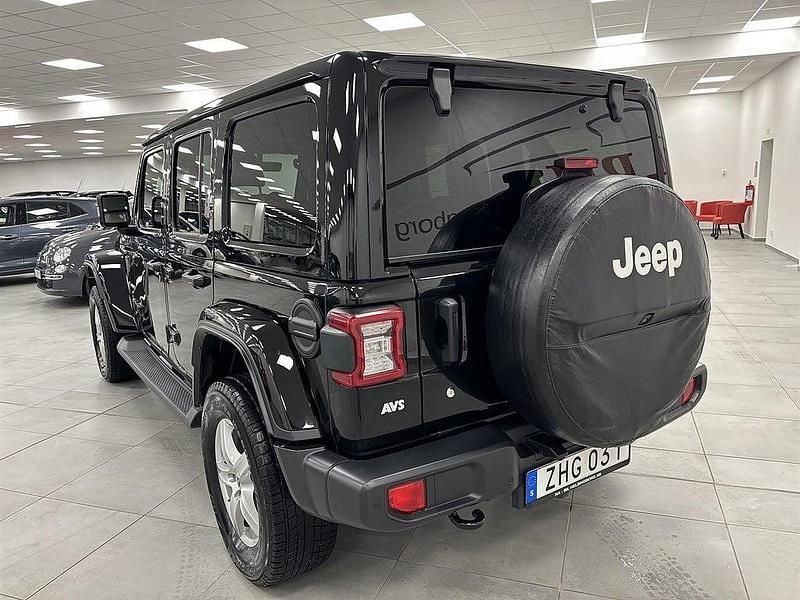 Begagnad Jeep Wrangler Unlimited 272 HK (200 kW) 2018 Svart SUV