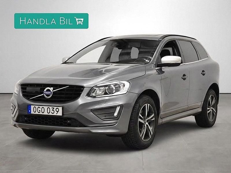 Grå Begagnad 2016 Volvo XC60 R-Design SUV | 214 700 kr (Lite dyr) - Bild 1/4