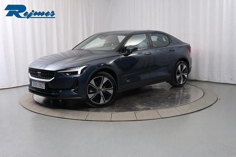 Mörkblå Begagnad 2023 Polestar 2 Long Range Single Motor Sedan | 359 800 kr (Superpris) - Bild 1/4