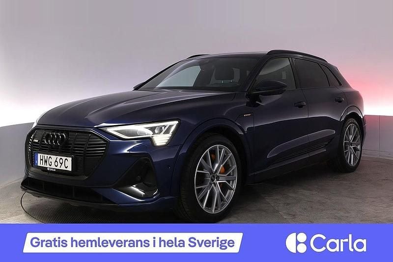 Blå Begagnad 2021 Audi e-tron S-Line SUV | 392 990 kr (Dyr) - Bild 1/3