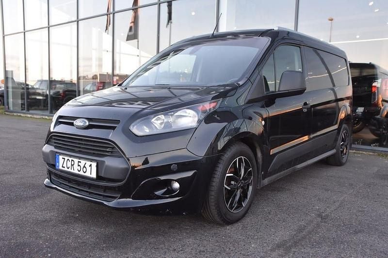 Svart Begagnad 2018 Ford Transit Connect Minibuss | 84 000 kr (Bra pris) - Bild 1/4