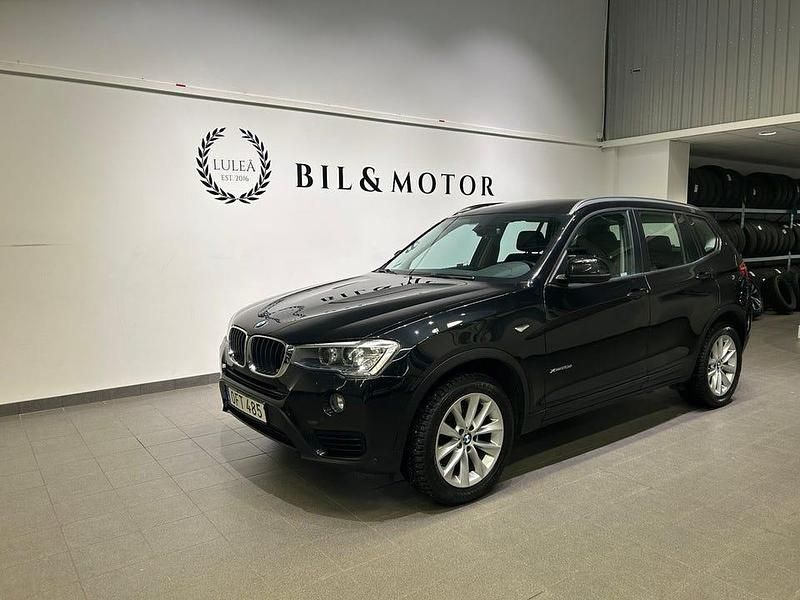Svart Begagnad 2016 BMW X3 SUV | 199 900 kr (Marknadspris) - Bild 1/4