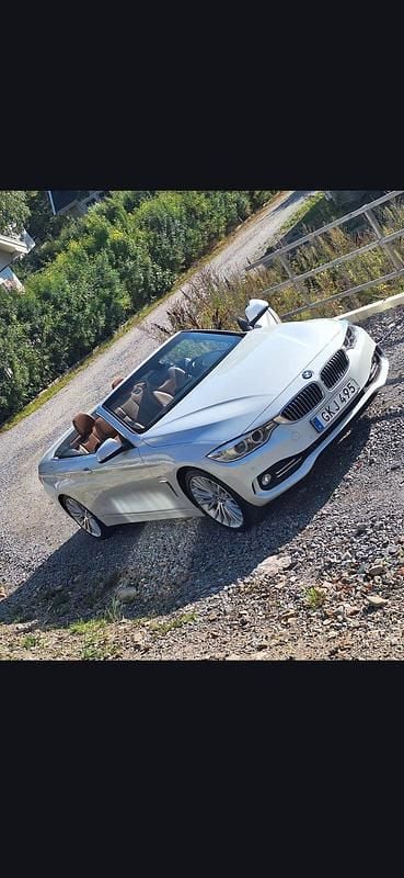 Begagnad BMW 428 Luxury Line 245 HK (180 kW) 2014 Mineral white metallic Cab