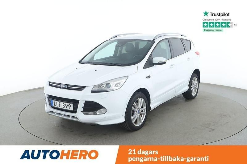 Vit Begagnad 2015 Ford Kuga Titanium X SUV | 134 000 kr (Marknadspris) - Bild 1/4