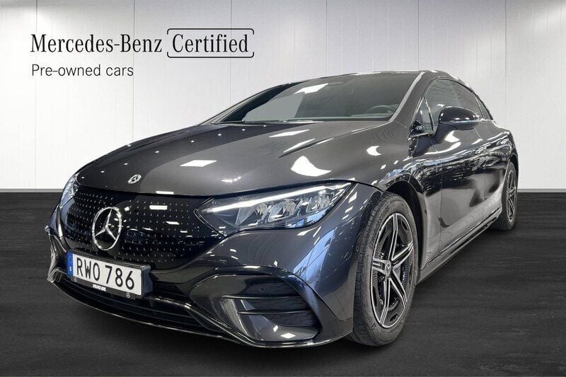 Grå Begagnad 2023 Mercedes EQE350 Advanced Plus Sedan | 619 000 kr (Bra pris) - Bild 1/4