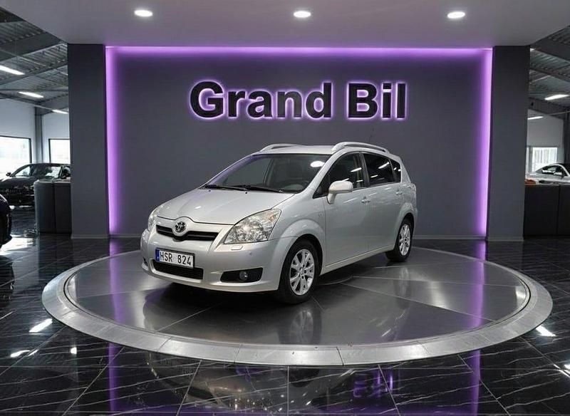 Silver Begagnad 2008 Toyota Corolla Verso Minibuss | 54 900 kr (Marknadspris) - Bild 1/4