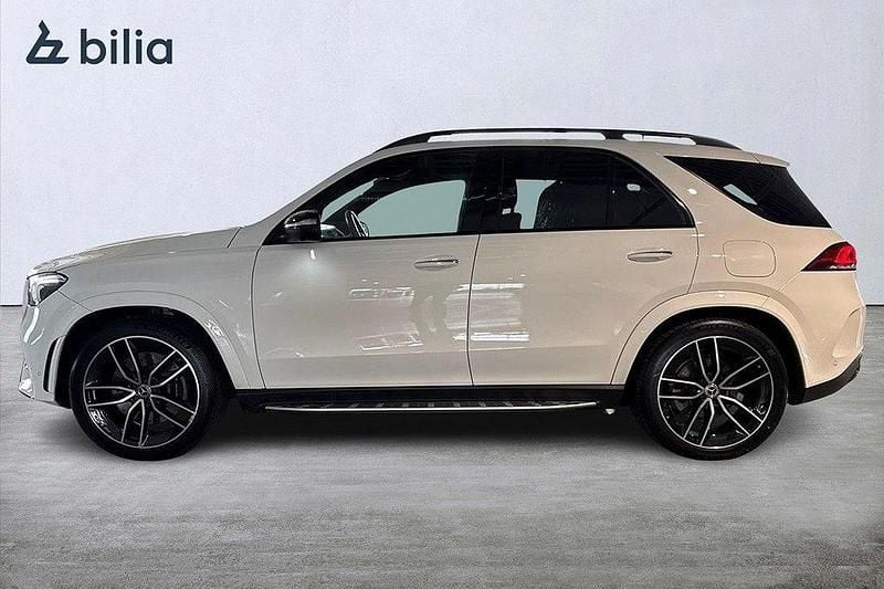 Vit Begagnad 2022 Mercedes GLE350e SUV | 659 000 kr (Bra pris) - Bild 1/4